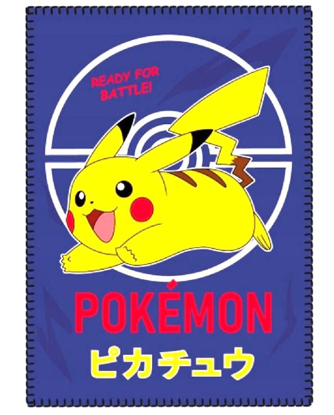 FLÍSOVÁ DEKA POKÉMON, uni