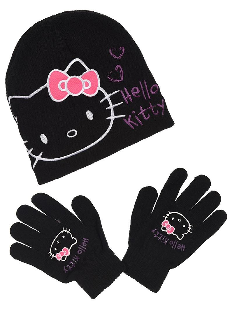 ČEPICE A RUKAVICE HELLO KITTY, 54