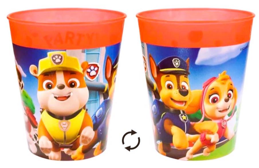 PLASTOVÝ KELÍMEK TLAPKOVÁ PATROLA, uni