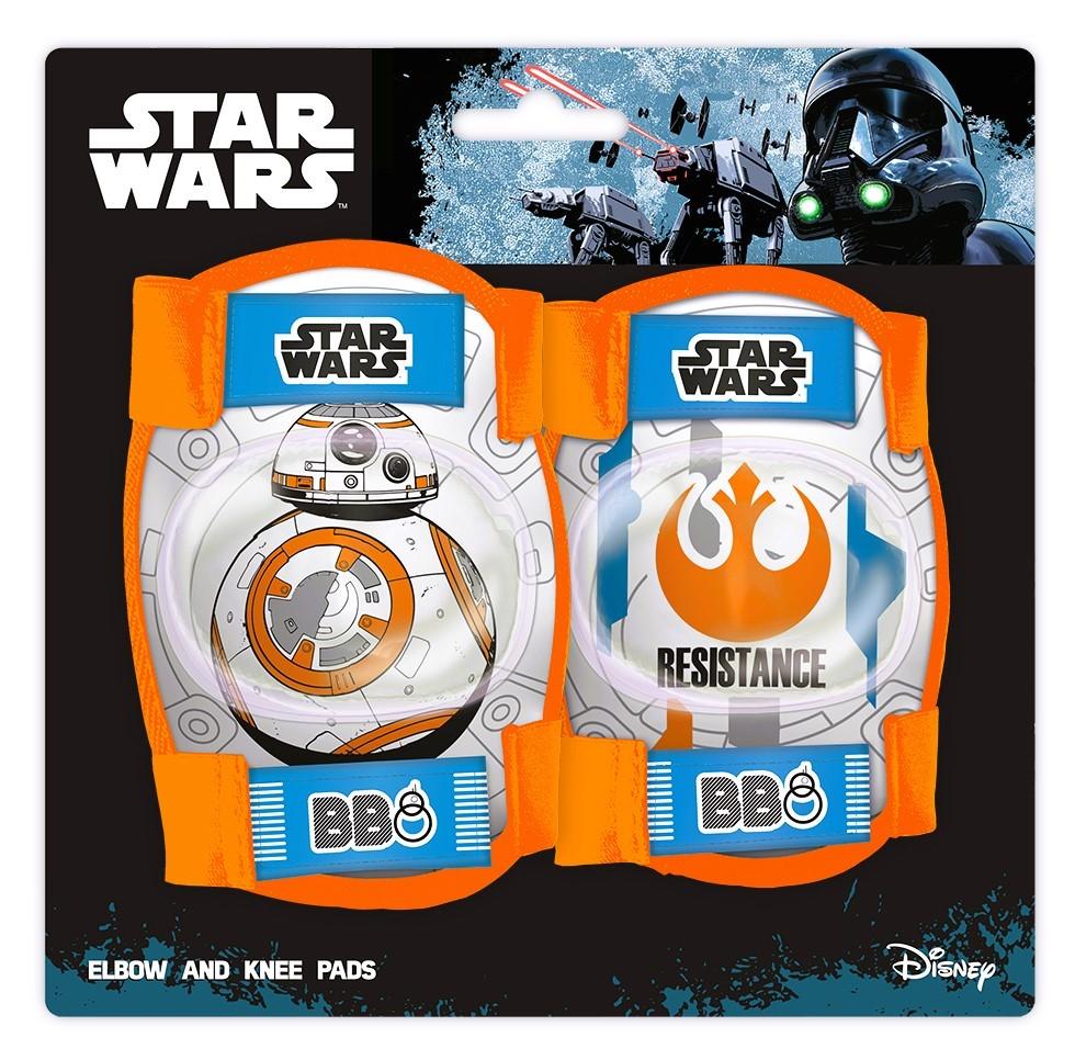 SADA 4 KS CHRÁNIČE KOLEN A LOKTŮ STAR WARS, uni