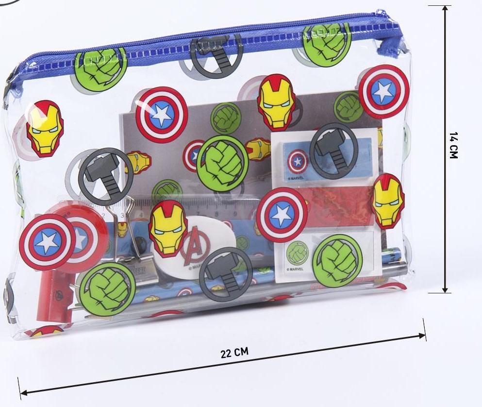 12 - DÍLNÁ PSACÍ SOUPRAVA  AVENGERS, uni