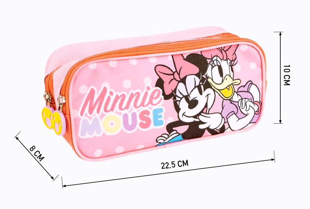 DVOUKOMOROVÝ POUZDROVÝ PENÁL MINNIE, uni