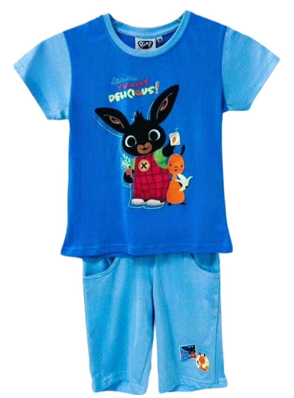 SET 6 KS KOMPLET TRIČKO A KRAŤASY BING, 1x2,1x3,2x4,1x5,1x6