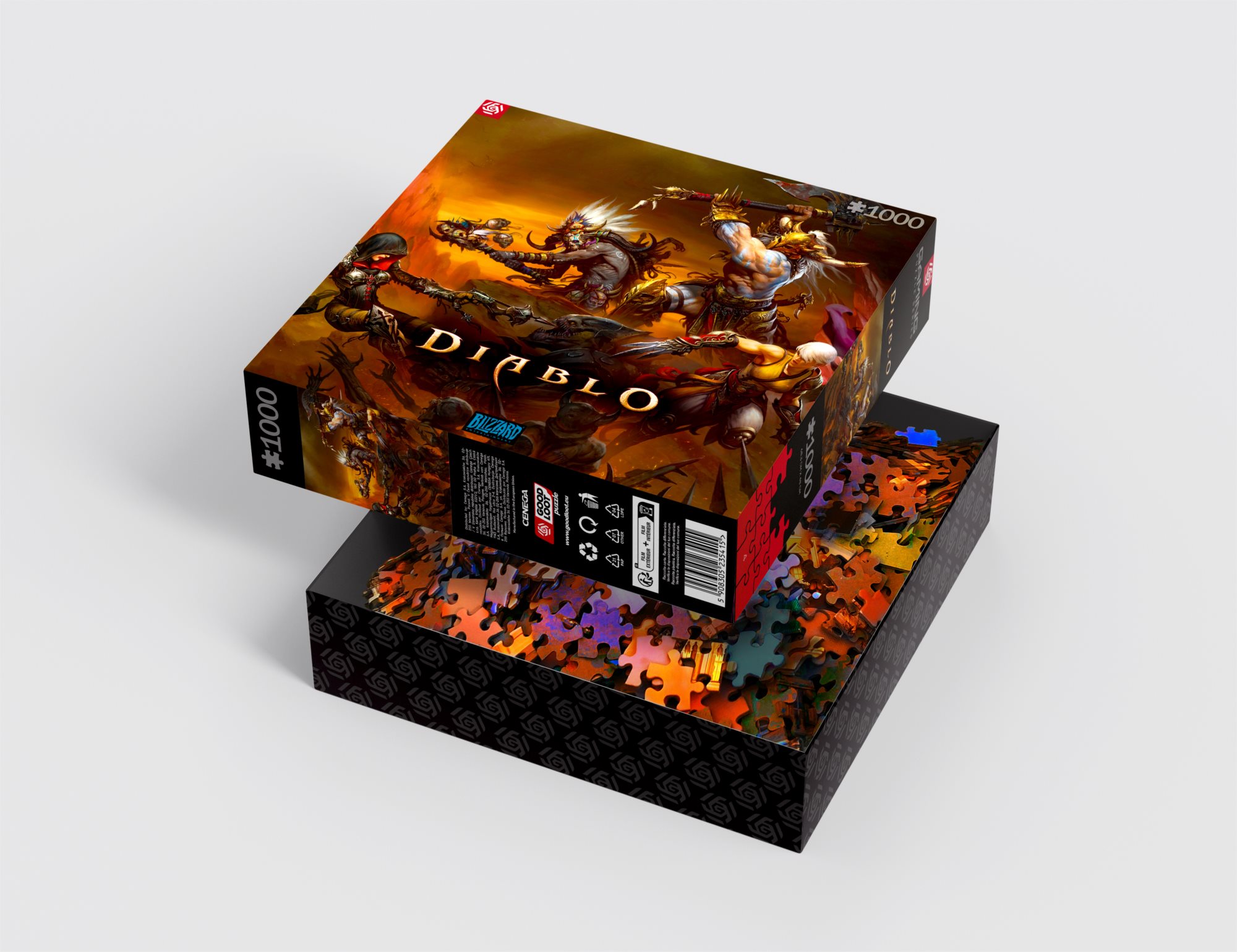 GOOD LOOT Puzzle Diablo - Heroes Battle 1000 dílků