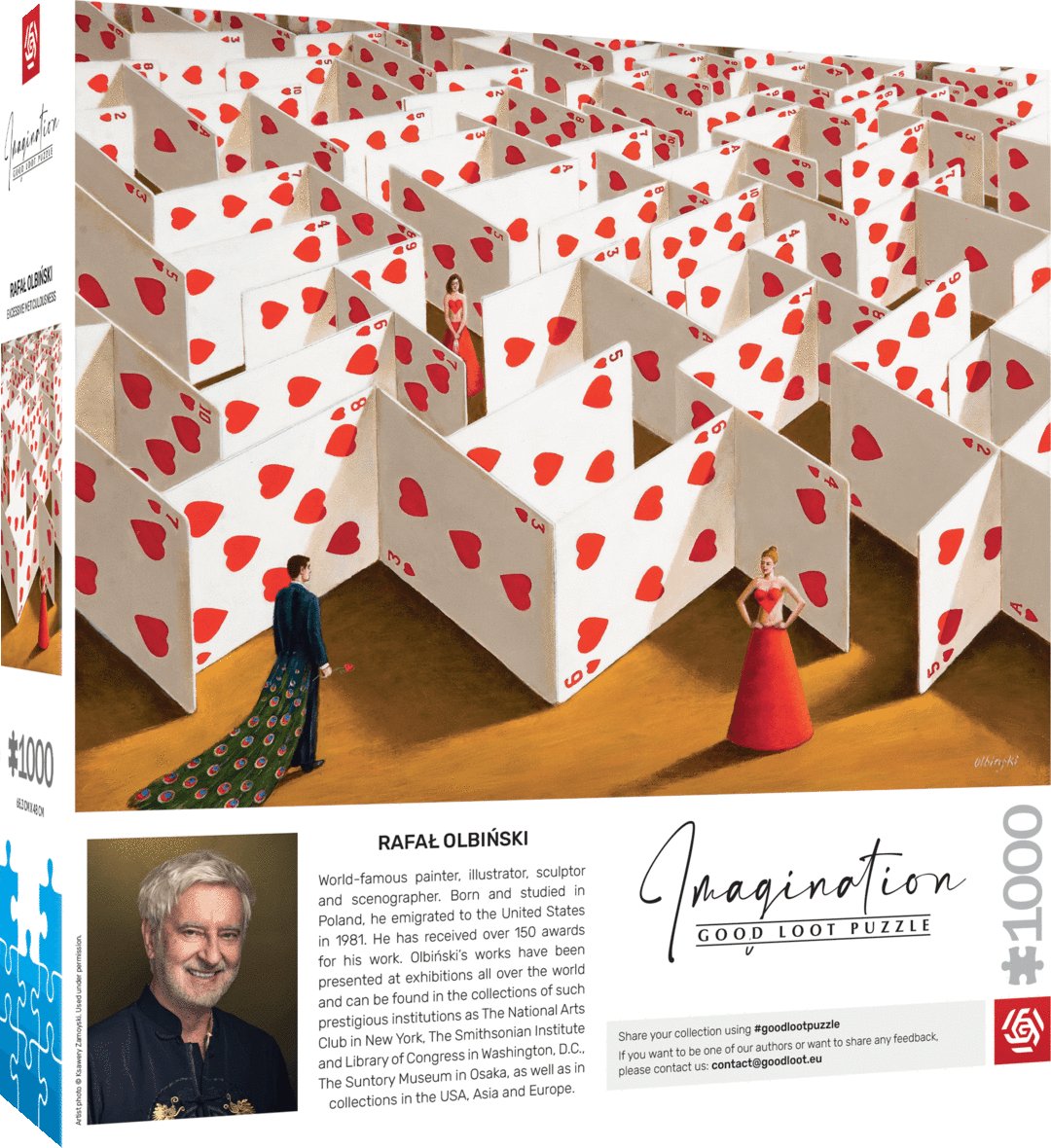 GOOD LOOT Puzzle Imagination: Rafał Olbiński 1000 dílků