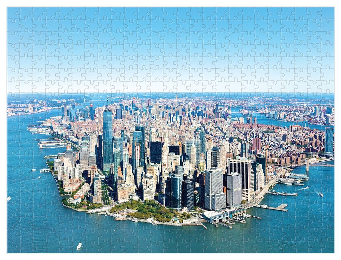 GALISON Oboustranné puzzle Gray Malin: New York City 500 dílků