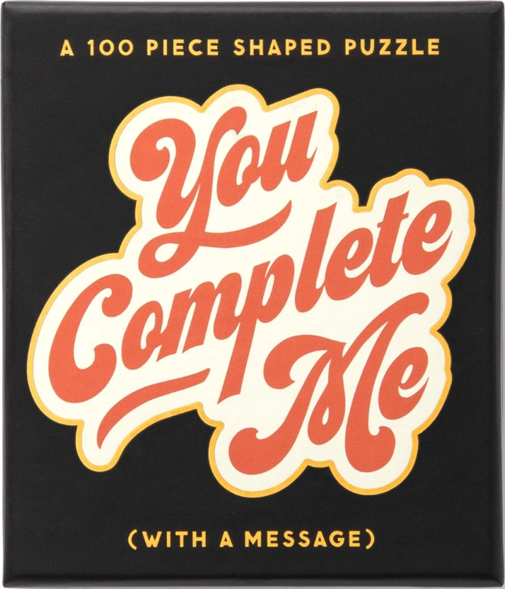 GALISON Tvarové puzzle You Complete Me 100 dílků