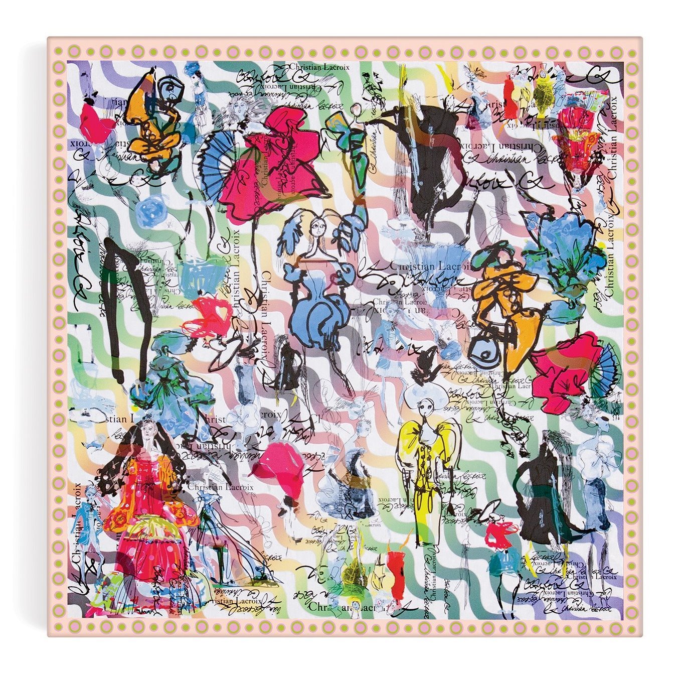 GALISON Oboustranné puzzle Christian Lacroix: Ipanema Girls 500 dílků