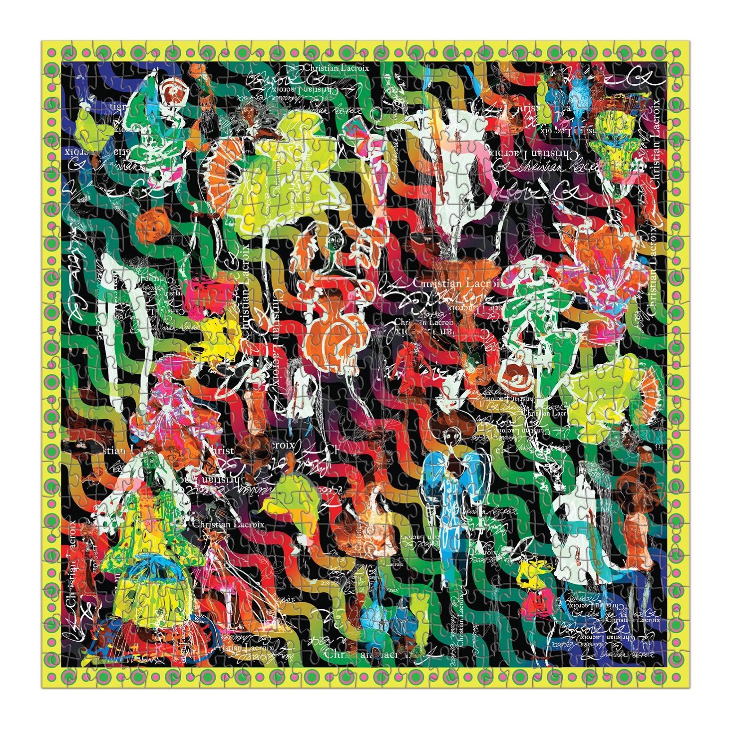 GALISON Oboustranné puzzle Christian Lacroix: Ipanema Girls 500 dílků