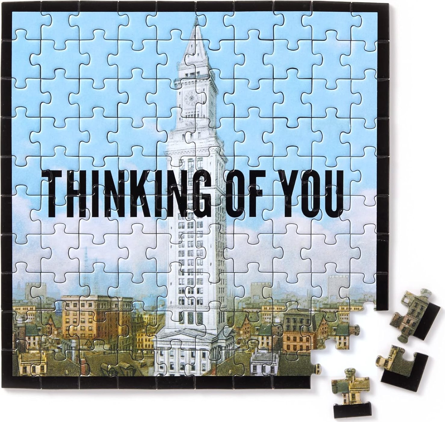 GALISON Čtvercové puzzle Thinking of You 100 dílků