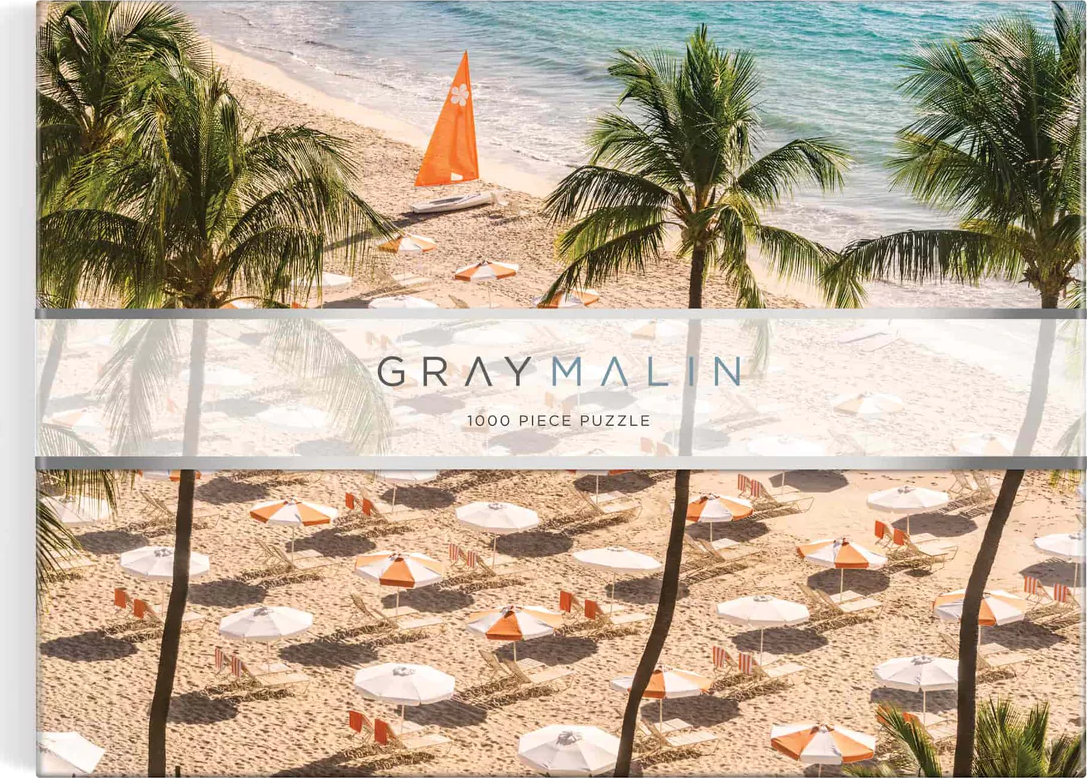 GALISON Puzzle Gray Malin: Plážový klub 1000 dílků