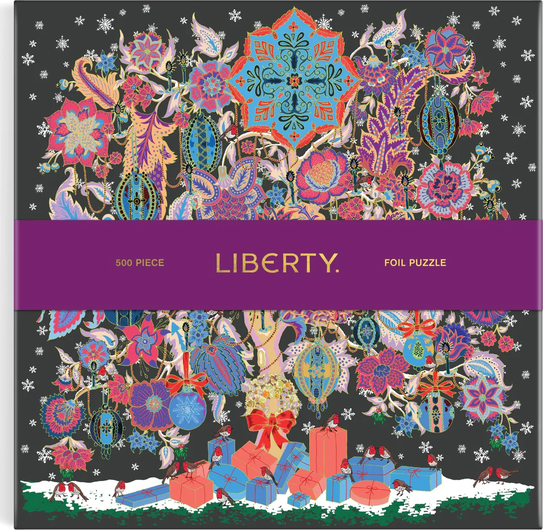 GALISON Čtvercové puzzle Liberty: Vánoční strom života 500 dílků