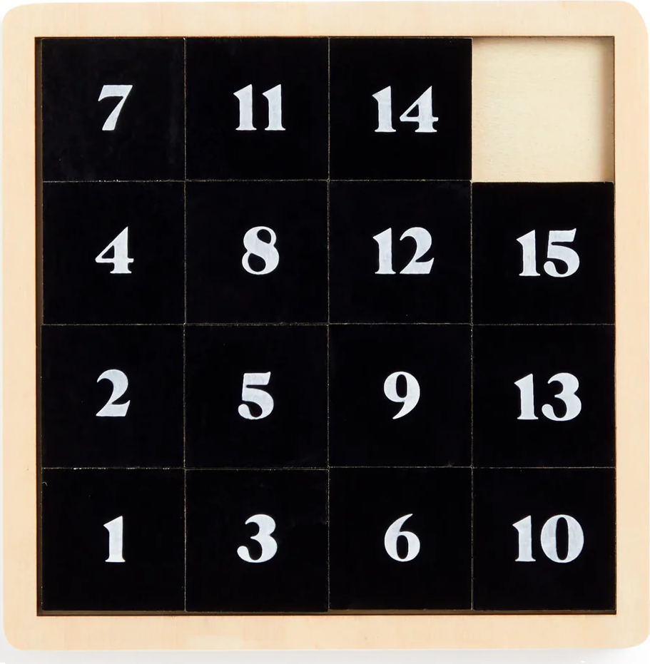 GALISON Posuvné dřevěné puzzle Andy Warhol: Květiny 2v1 (16 dílků)