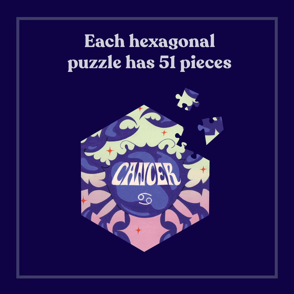 CHRONICLE BOOKS Sada 12 puzzle Jaké je vaše znamení? 612 dílků