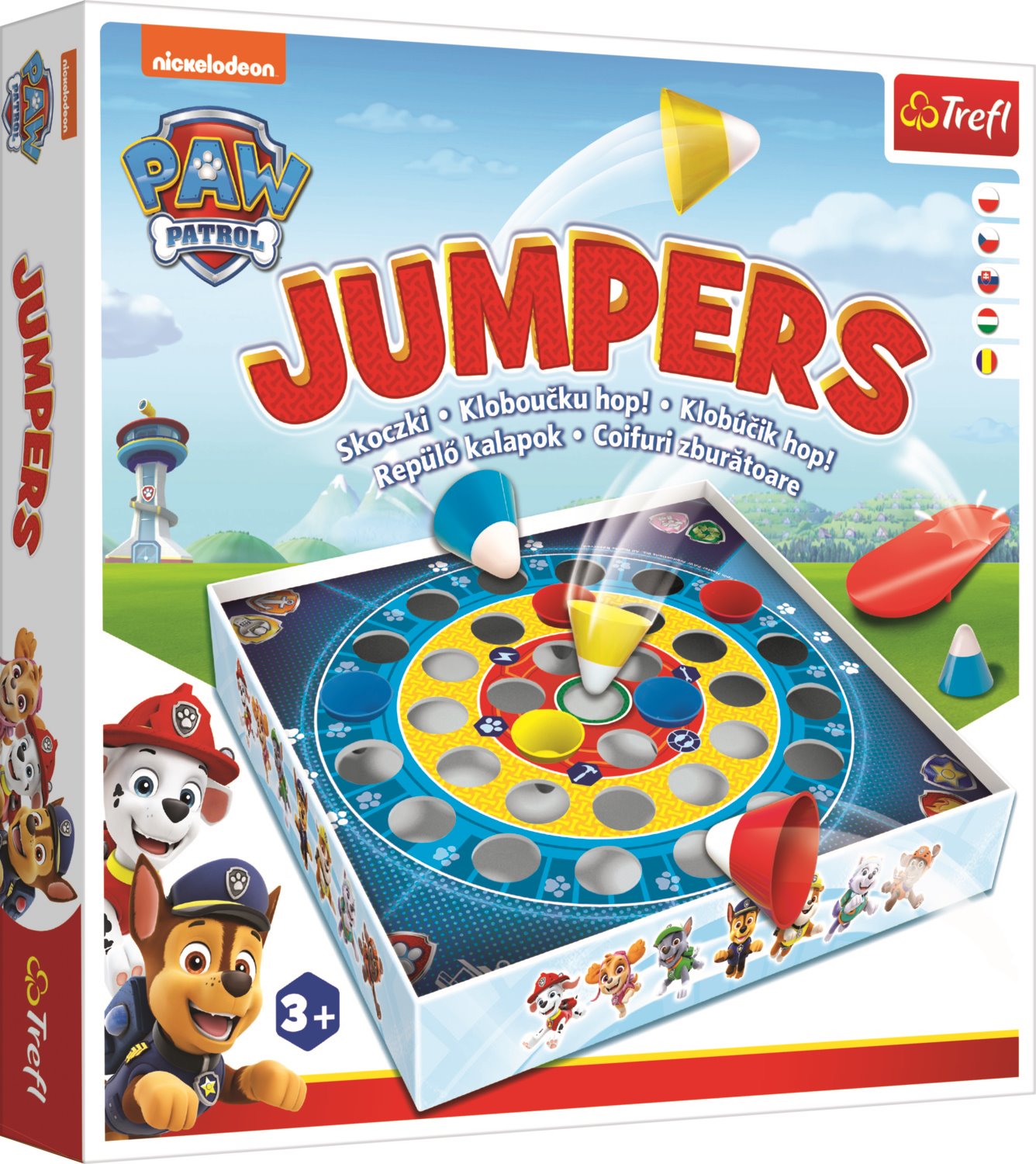 TREFL Hra Kloboučku, hop! Tlapková patrola