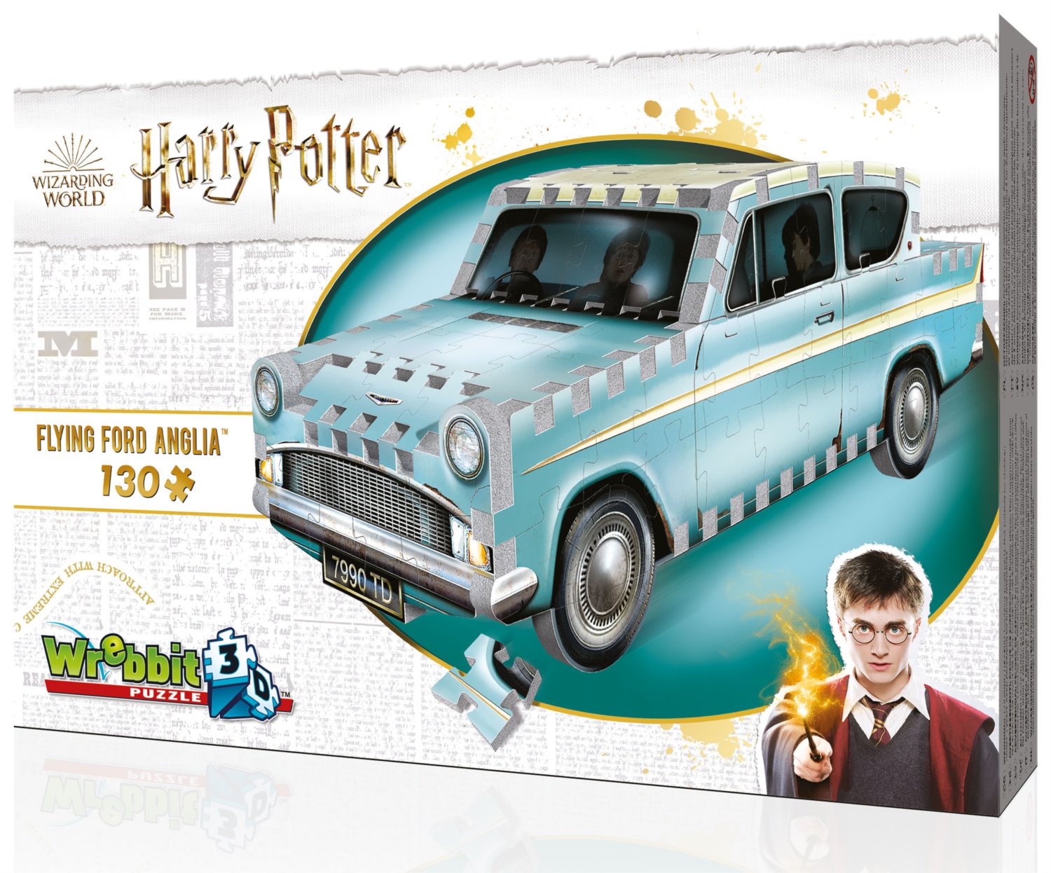 WREBBIT 3D puzzle Harry Potter: Ford Anglia 130 dílků