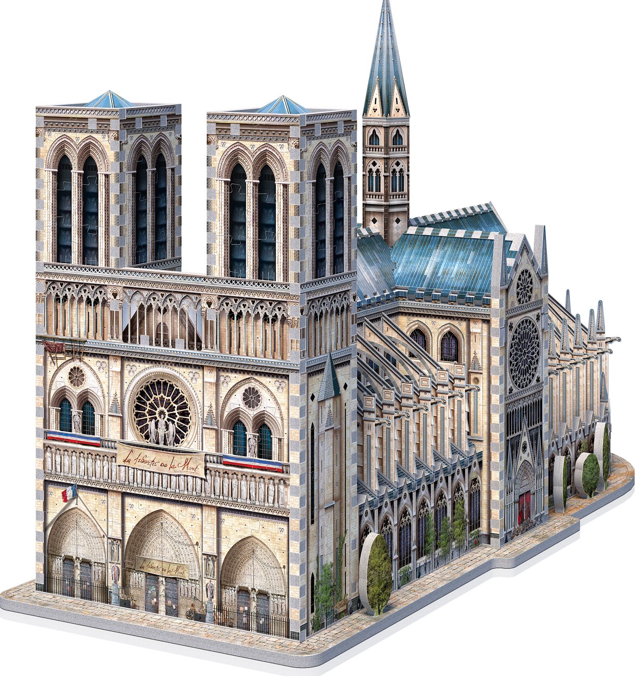 WREBBIT 3D puzzle Assassin's Creed Unity: Notre-Dame 860 dílků