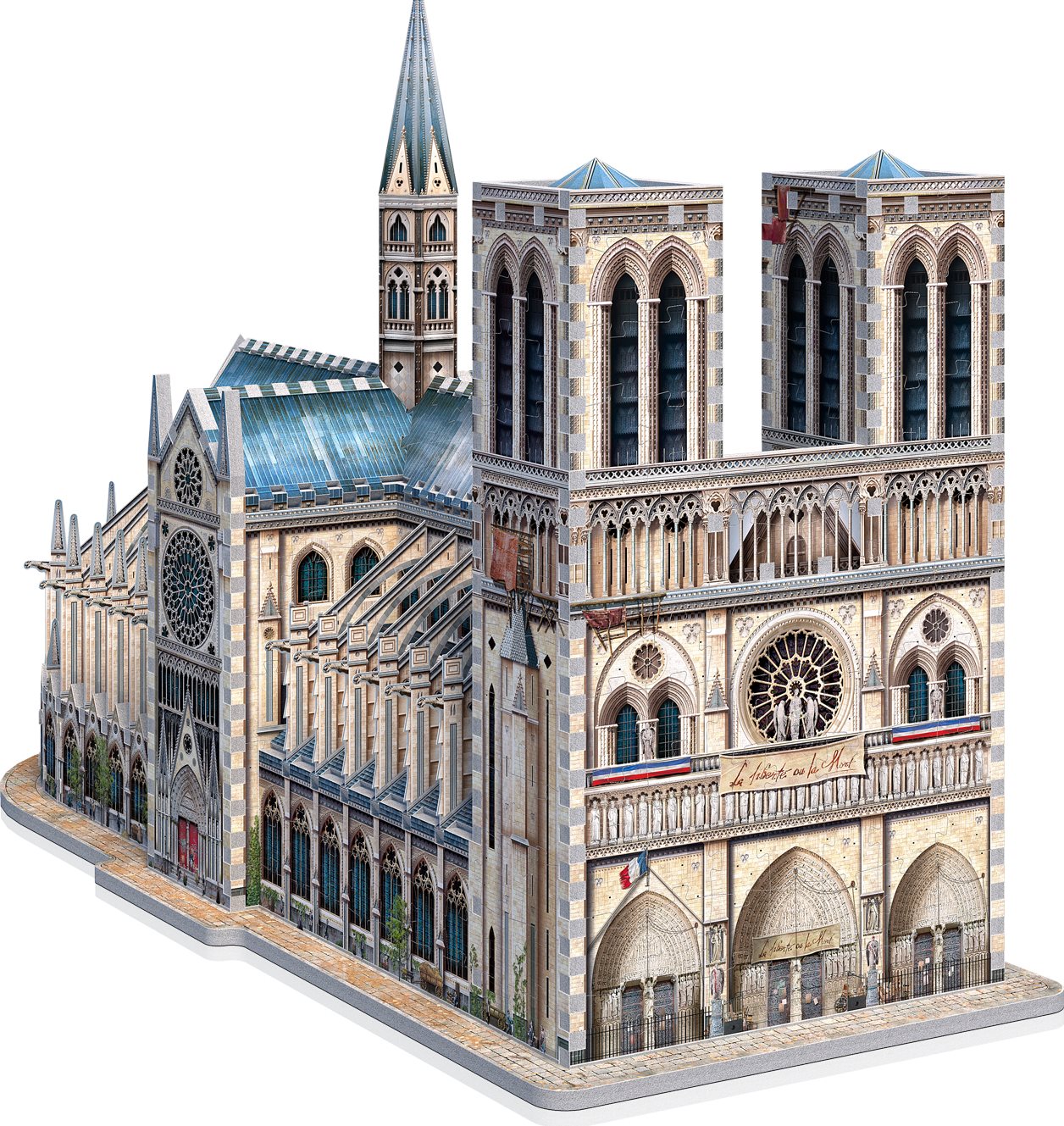 WREBBIT 3D puzzle Assassin's Creed Unity: Notre-Dame 860 dílků