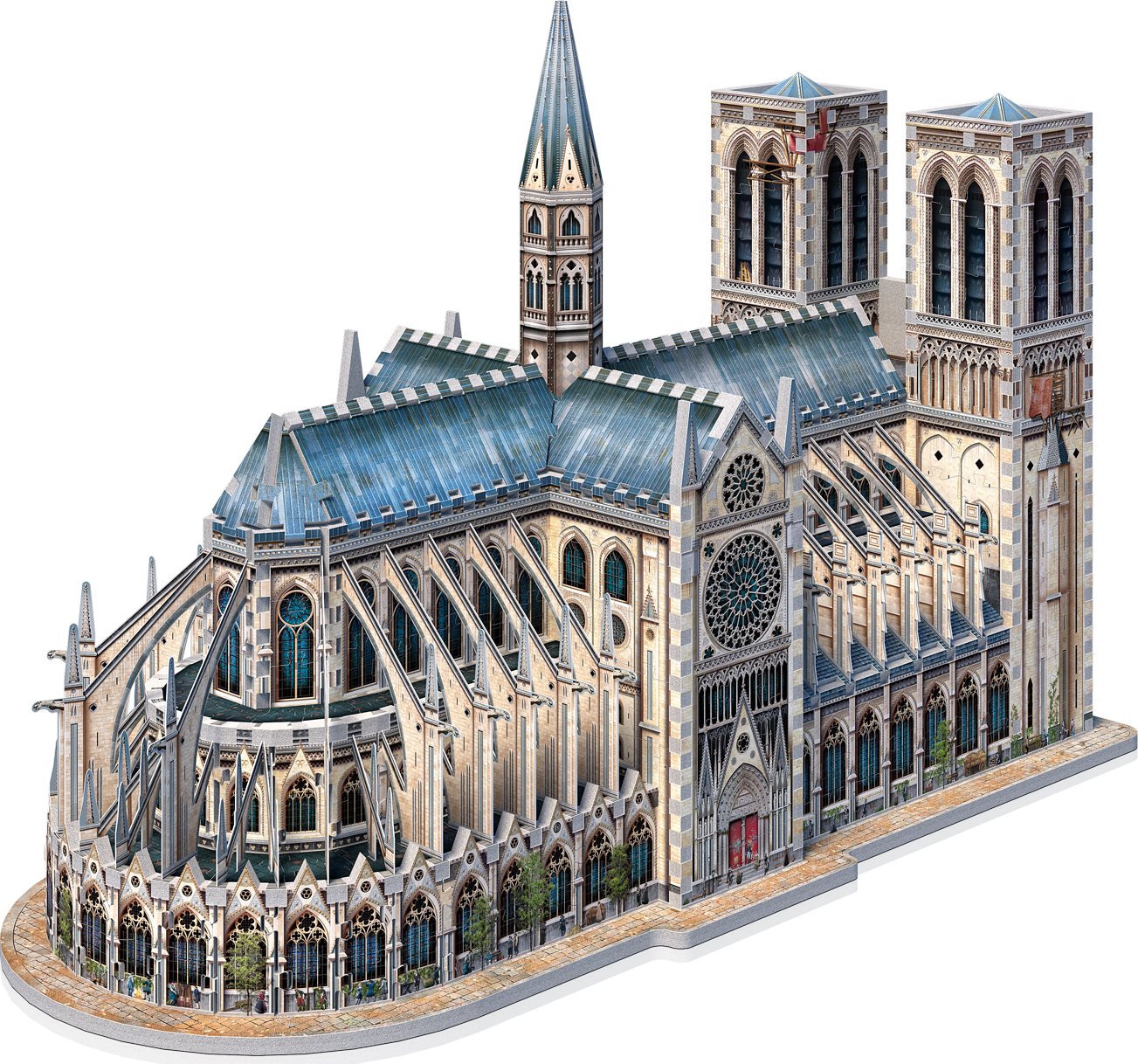 WREBBIT 3D puzzle Assassin's Creed Unity: Notre-Dame 860 dílků