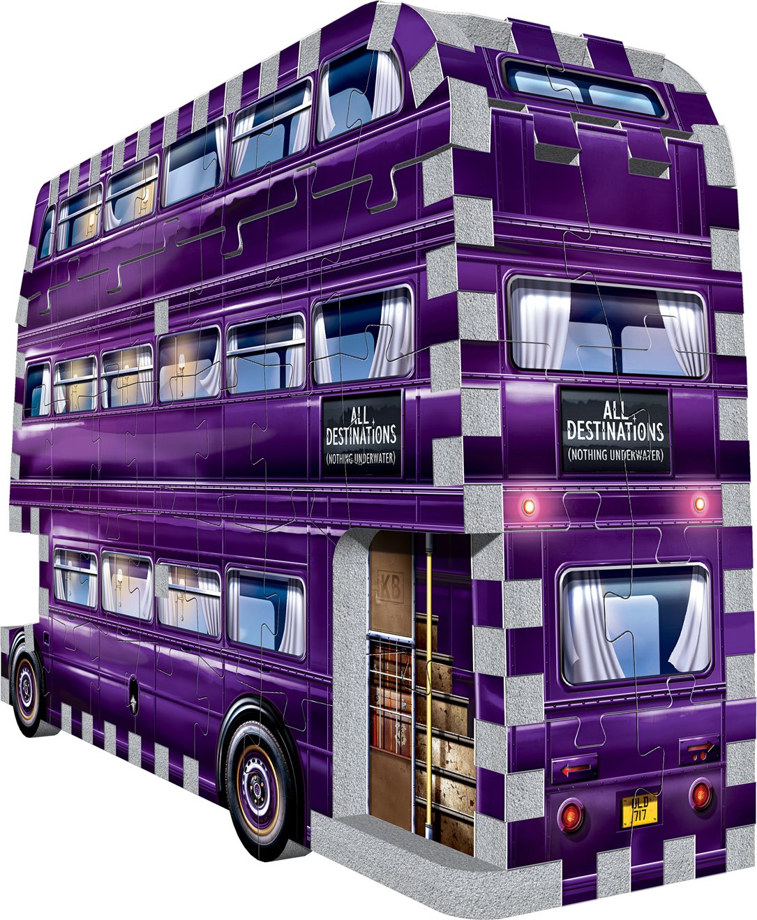 WREBBIT 3D puzzle Harry Potter: Záchranný autobus 130 dílků