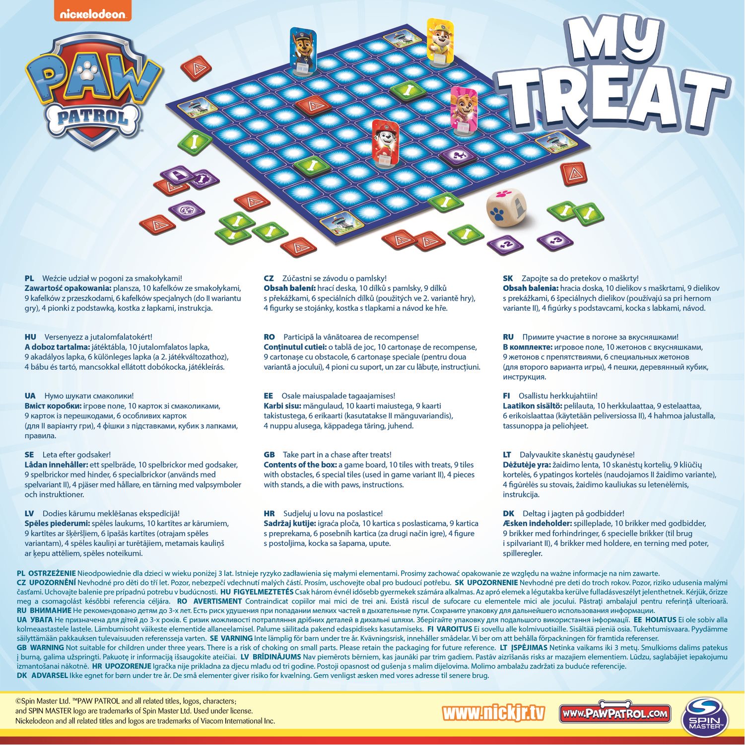 TREFL Hra Tlapková patrola: My Treat