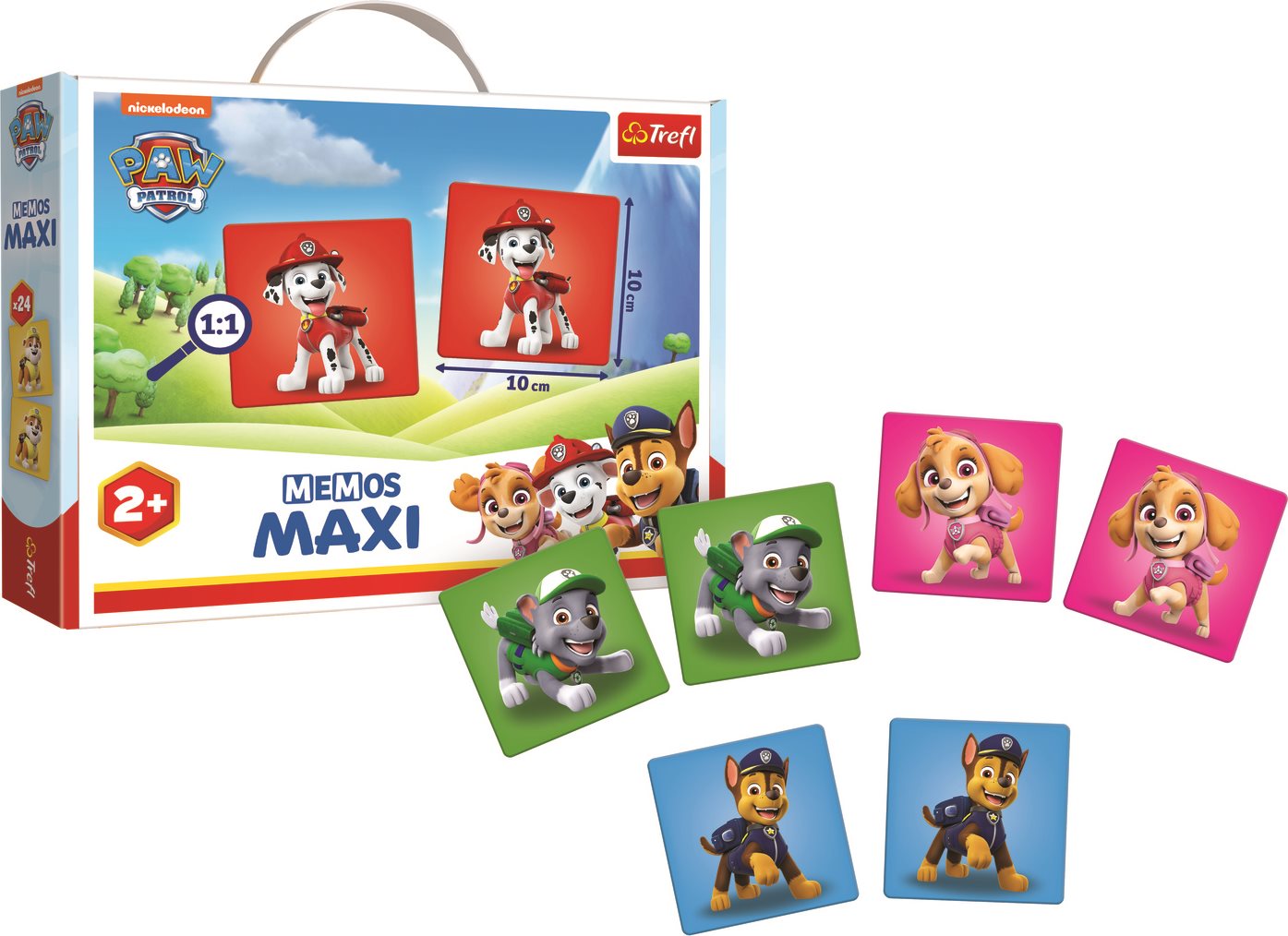 TREFL Maxi pexeso Tlapková patrola