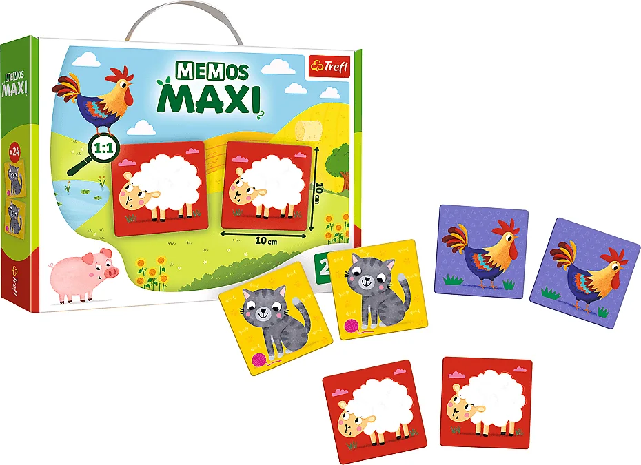 TREFL Maxi pexeso Farma