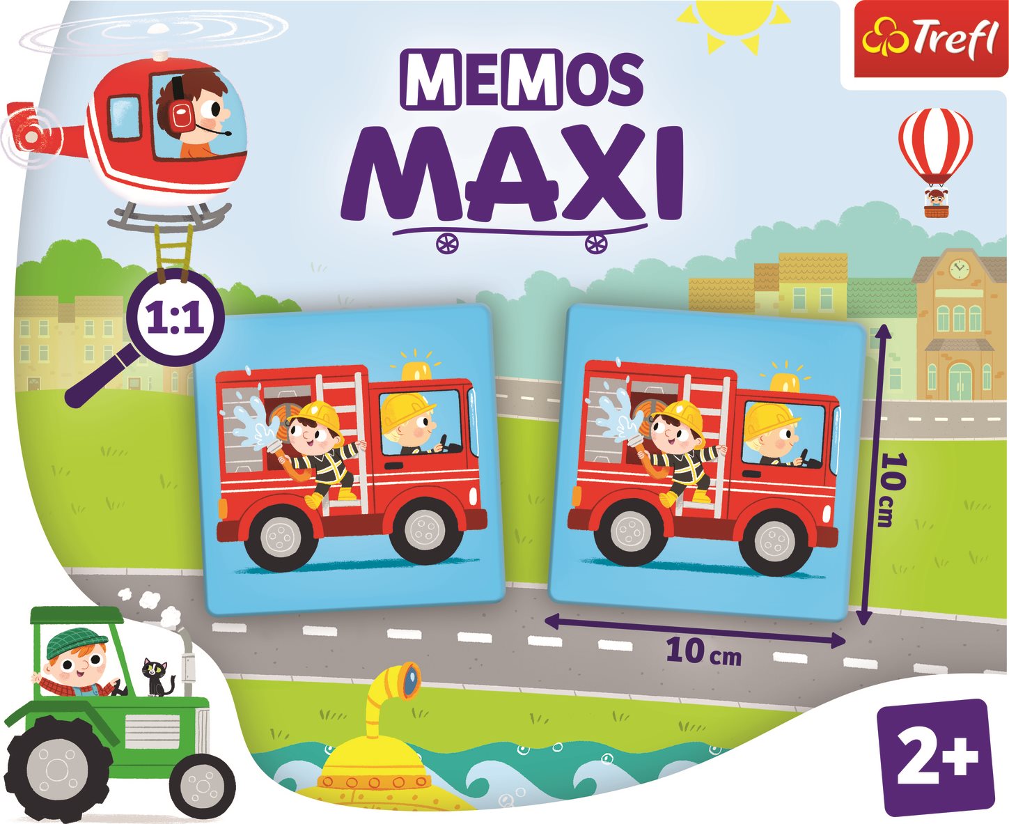 TREFL Maxi pexeso Dopravní prostředky