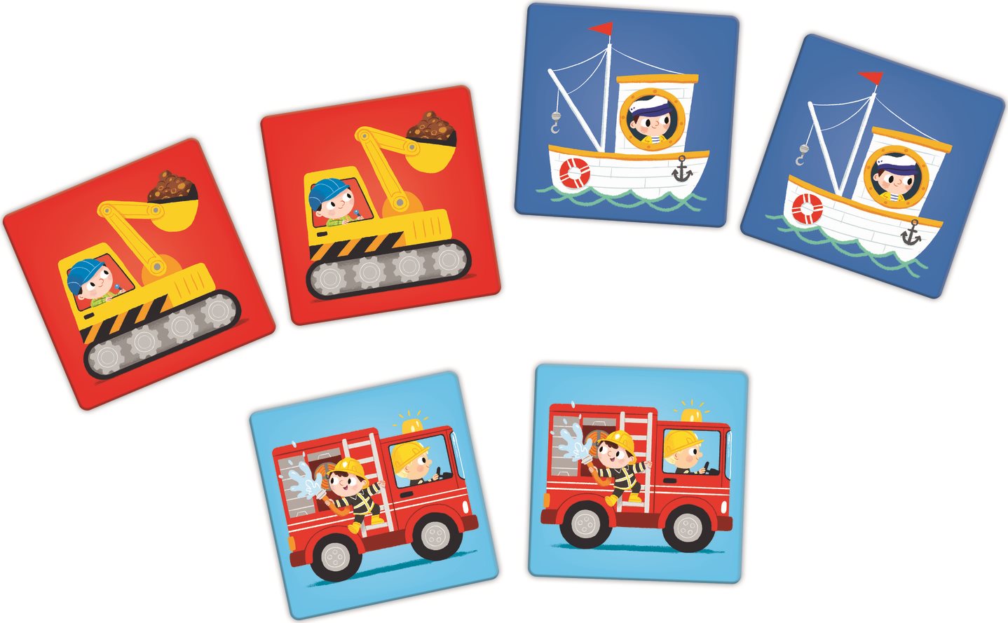 TREFL Maxi pexeso Dopravní prostředky