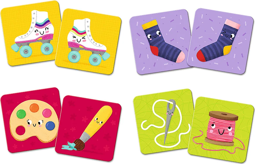 TREFL Pexeso Classic&Plus Logic 3v1