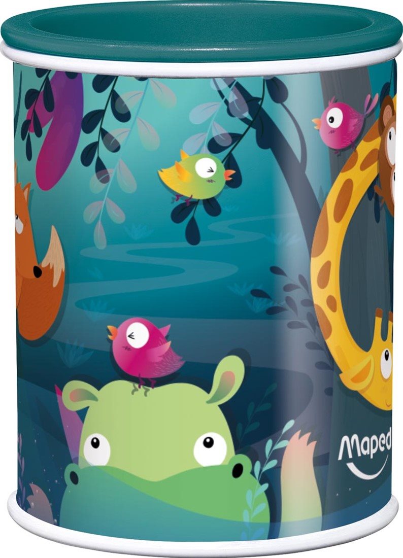 MAPED Kovové ořezávátko Can Jungle Fever