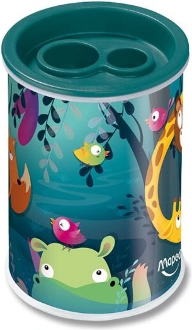 MAPED Kovové ořezávátko Can Jungle Fever