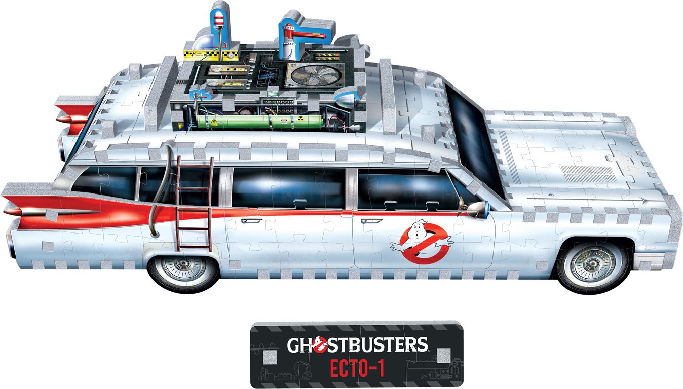 WREBBIT 3D puzzle Auto GhostbustersECTO-1, 280 dílků