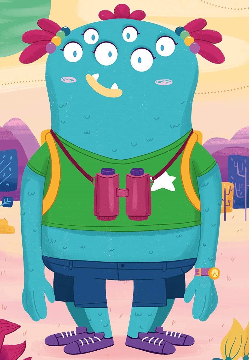 RAVENSBURGER Puzzle Mix&Match: Legrační příšera 3x24 dílků