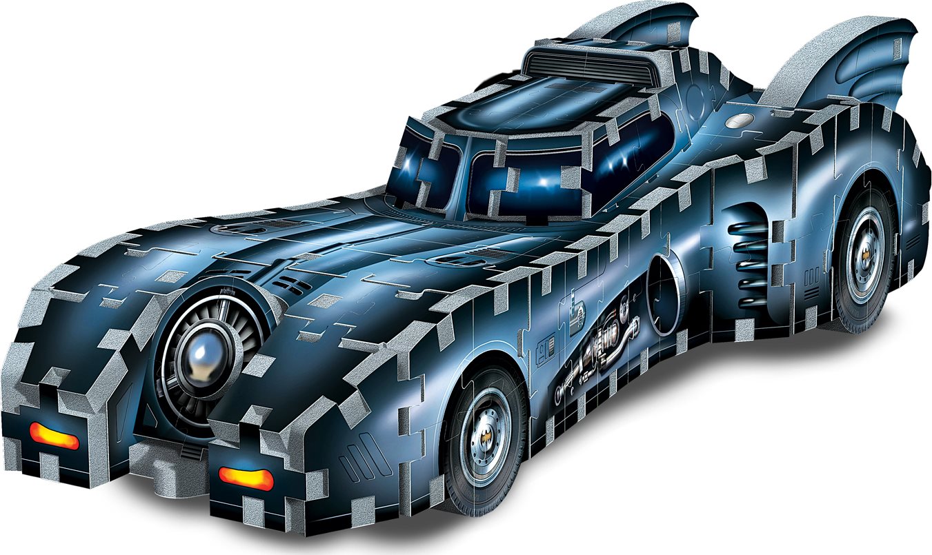 WREBBIT 3D puzzle Batman: Batmobil 255 dílků