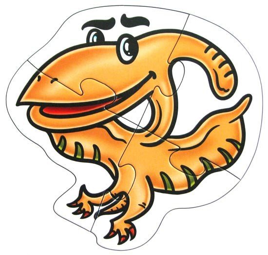 ALEXANDER Baby puzzle Dinosauři 6v1 (2-7 dílků)