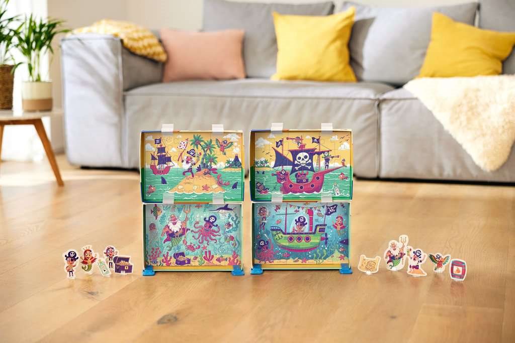 RAVENSBURGER Puzzle&Play: Země na obzoru 2x24 dílků