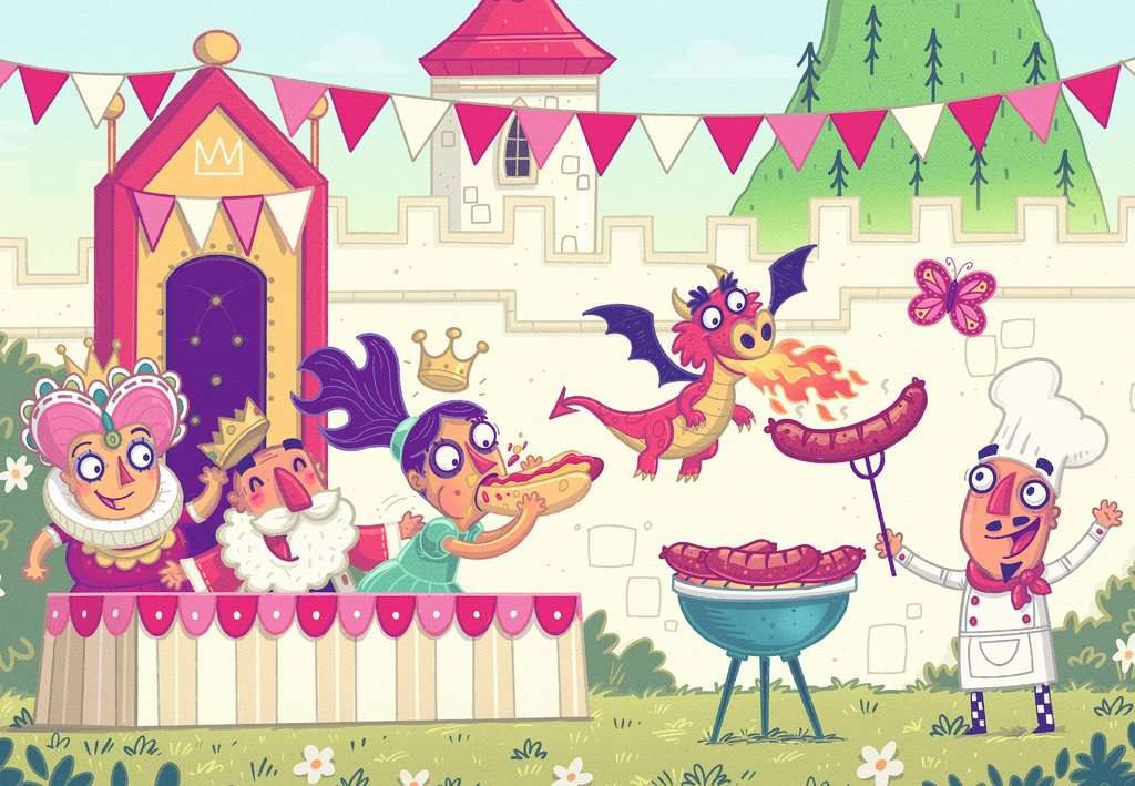 RAVENSBURGER Puzzle&Play: Královská party 2x24 dílků