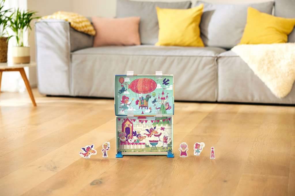 RAVENSBURGER Puzzle&Play: Královská party 2x24 dílků