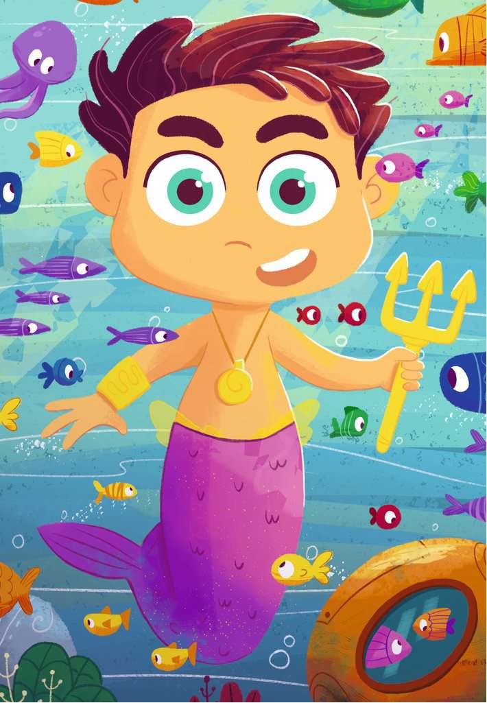 RAVENSBURGER Puzzle Mix&Match: Mořské panny a mořské příšery 3x24 dílků