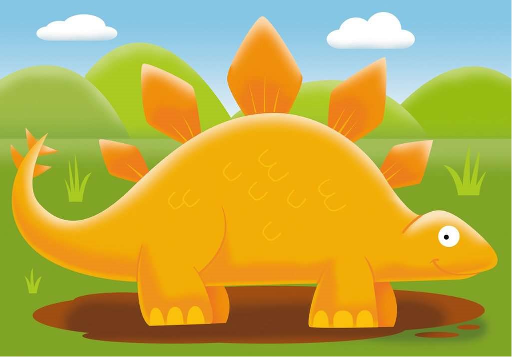 RAVENSBURGER Moje první puzzle Veselí Dinosauři 4v1 (2,3,4,5 dílků)