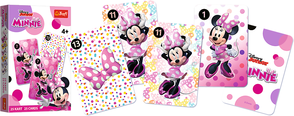 TREFL Černý Petr Minnie