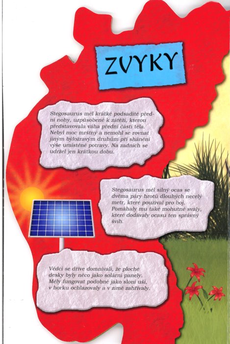 Strašlivý Stegosaurus