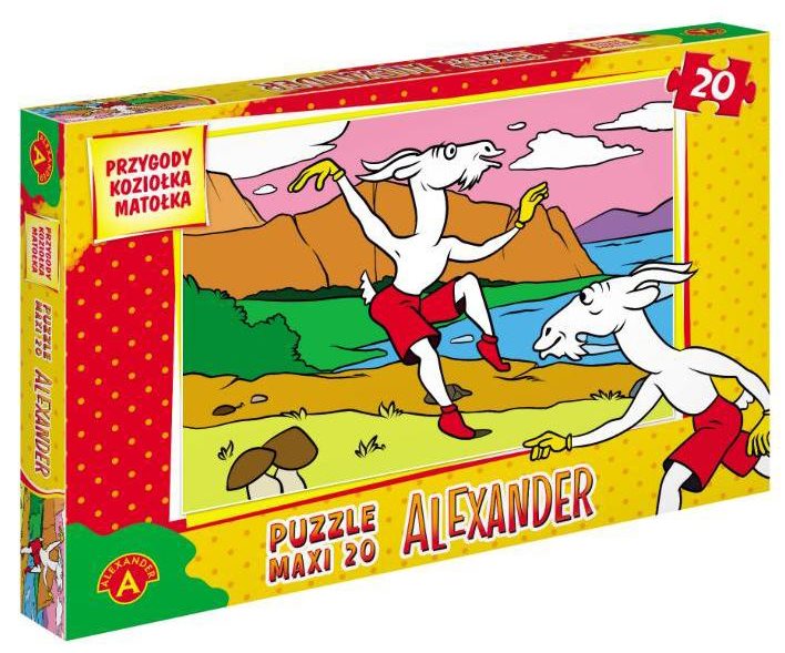 ALEXANDER Puzzle Příhody Kozlíka poplety: U moře MAXI 20 dílků