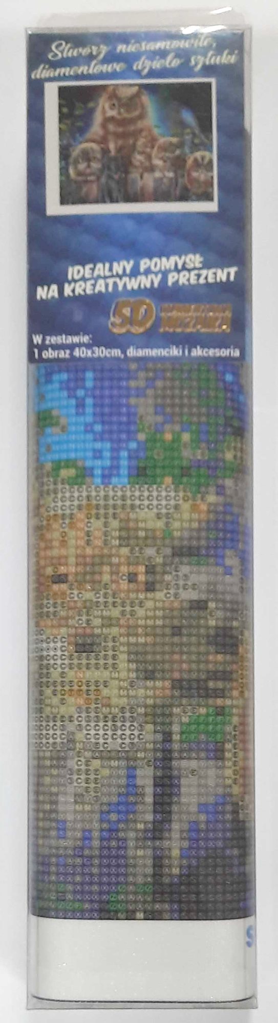 Norimpex Diamantové malování Lesní strážci 30x40cm