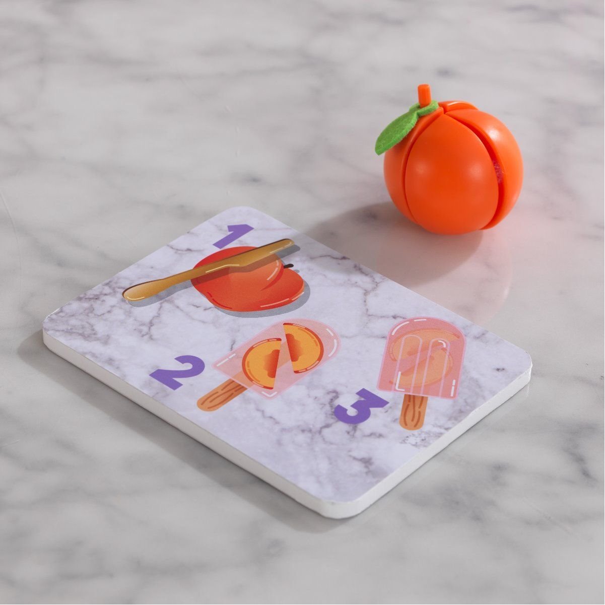 KIDKRAFT Create & Cook™: Broskvové nanuky