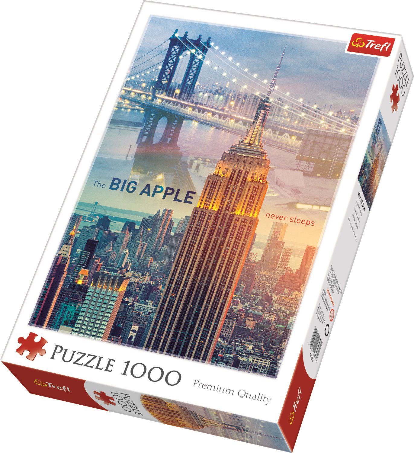 TREFL Puzzle New York za úsvitu 1000 dílků