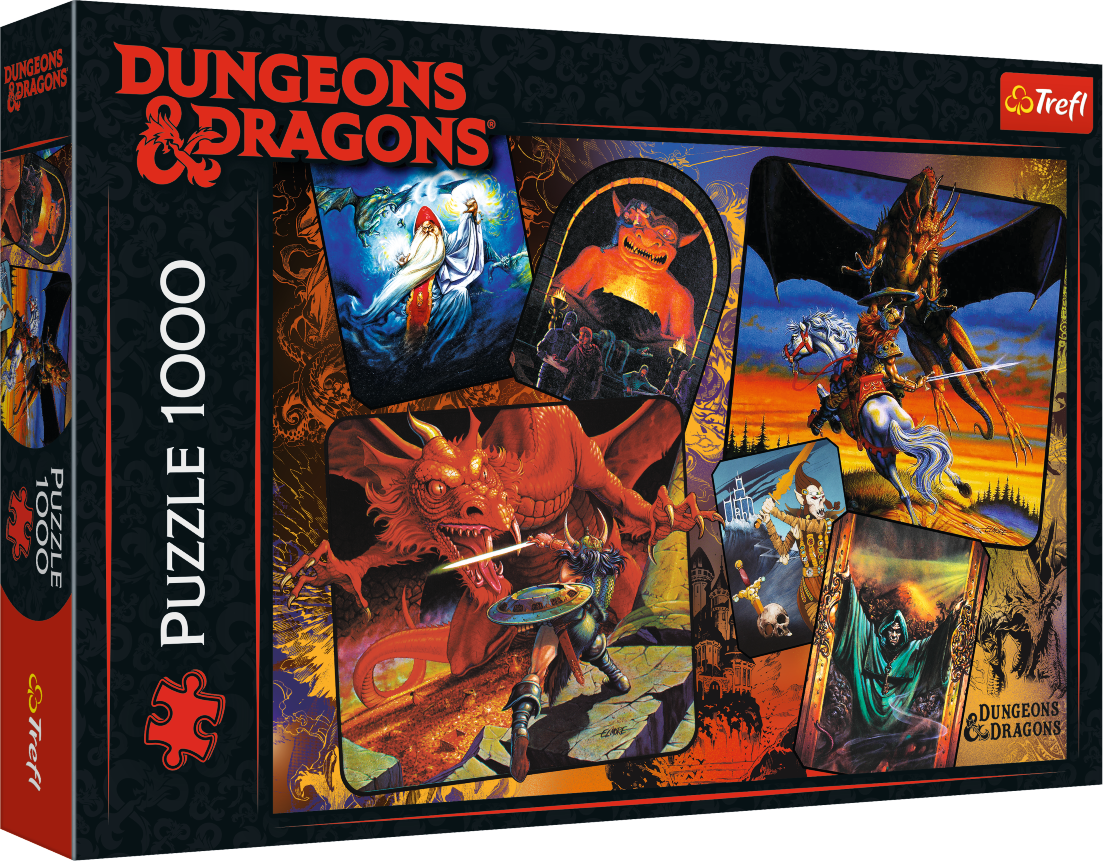 TREFL Puzzle Dungeons&Dragons: Počátky dračího doupěte 1000 dílků
