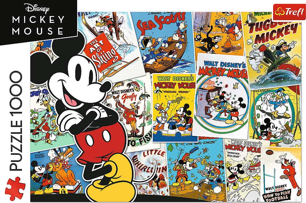 TREFL Puzzle Mickeyho svět 1000 dílků