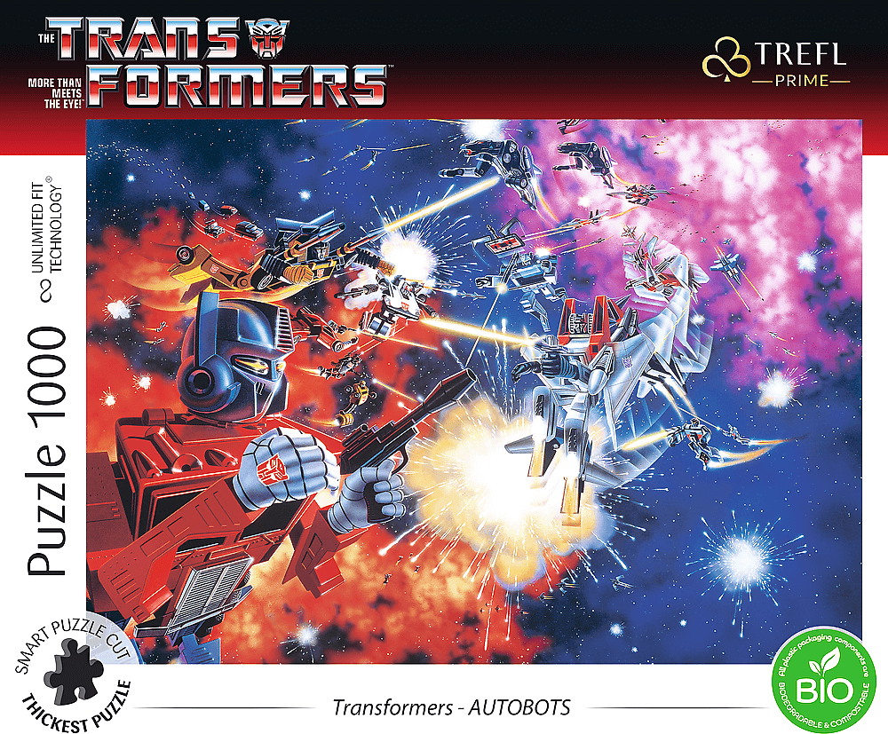 TREFL Puzzle UFT Transformers: Autoboti 1000 dílků